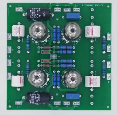 Refer to the Audio Note Kondo G1000i main amplifier circuit for the front-end board 12ay7, 12au7 PCB