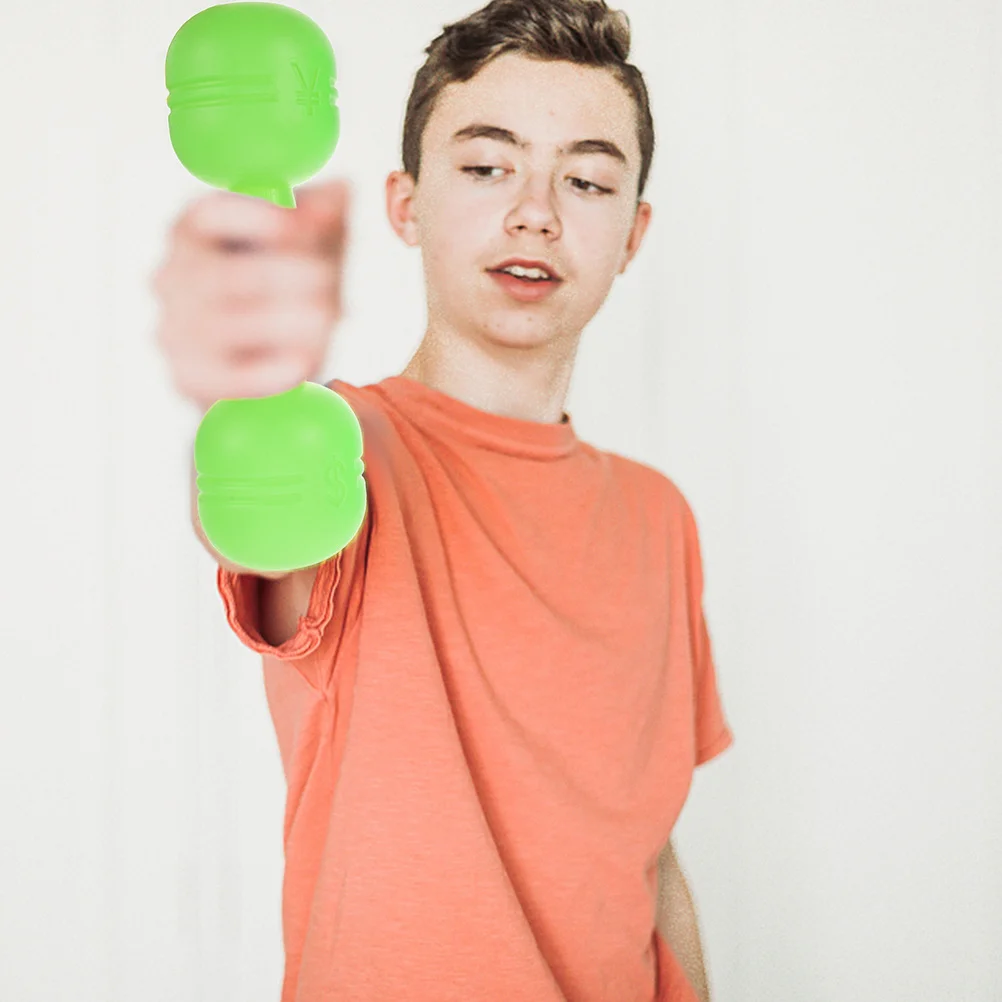 

4pcs Kids Sound Dumbbells Set Lightweight Pvc For Toddler Exercise Motor Skill Development Toddler Weights Gym Set