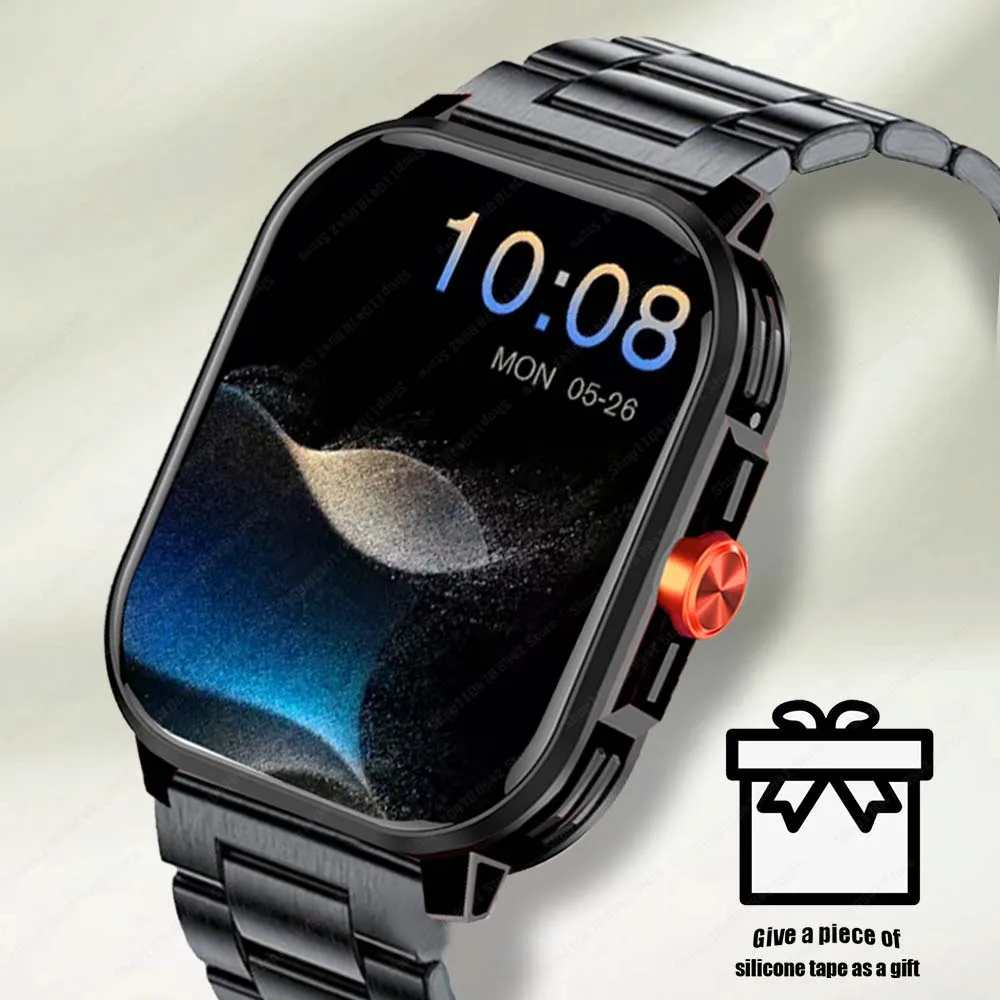 

Оригинальные умные часы с беспроводным вызовом для мужчин и женщин, 2,01 полный сенсорный экран, спортивные фитнес-шагомеры, умные часы для Android, IOS, iPhone