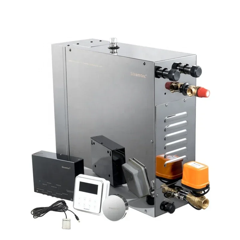 

Shower Combination Room Accessories Hammam Set for Home and Mini Electric Spa Machine Controller 9KW