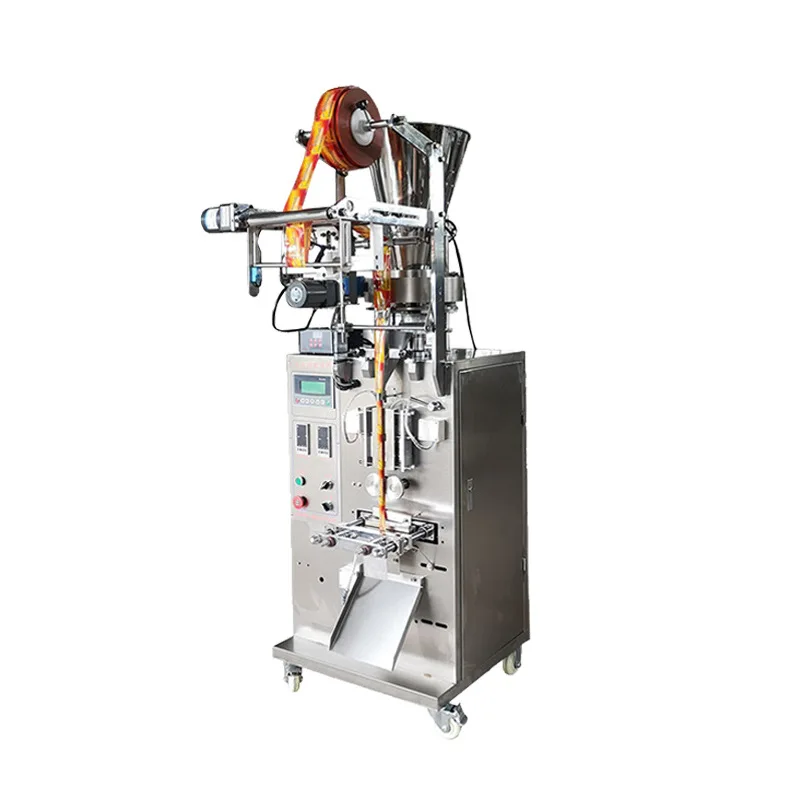 Automatic powder packaging machine Screw metering Back sealing Probiotic powder Flour weighing Food packing machine