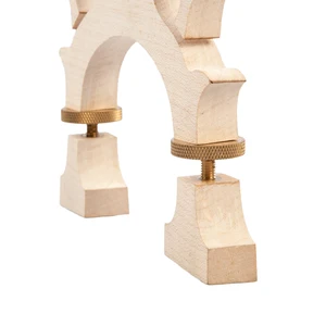 4/4 3/4 & 1/2 Natural on -board wood Low vertical height Low Double Bridge Non -equipped Bronze Adjusted Bridge 12 Main Basses - №9