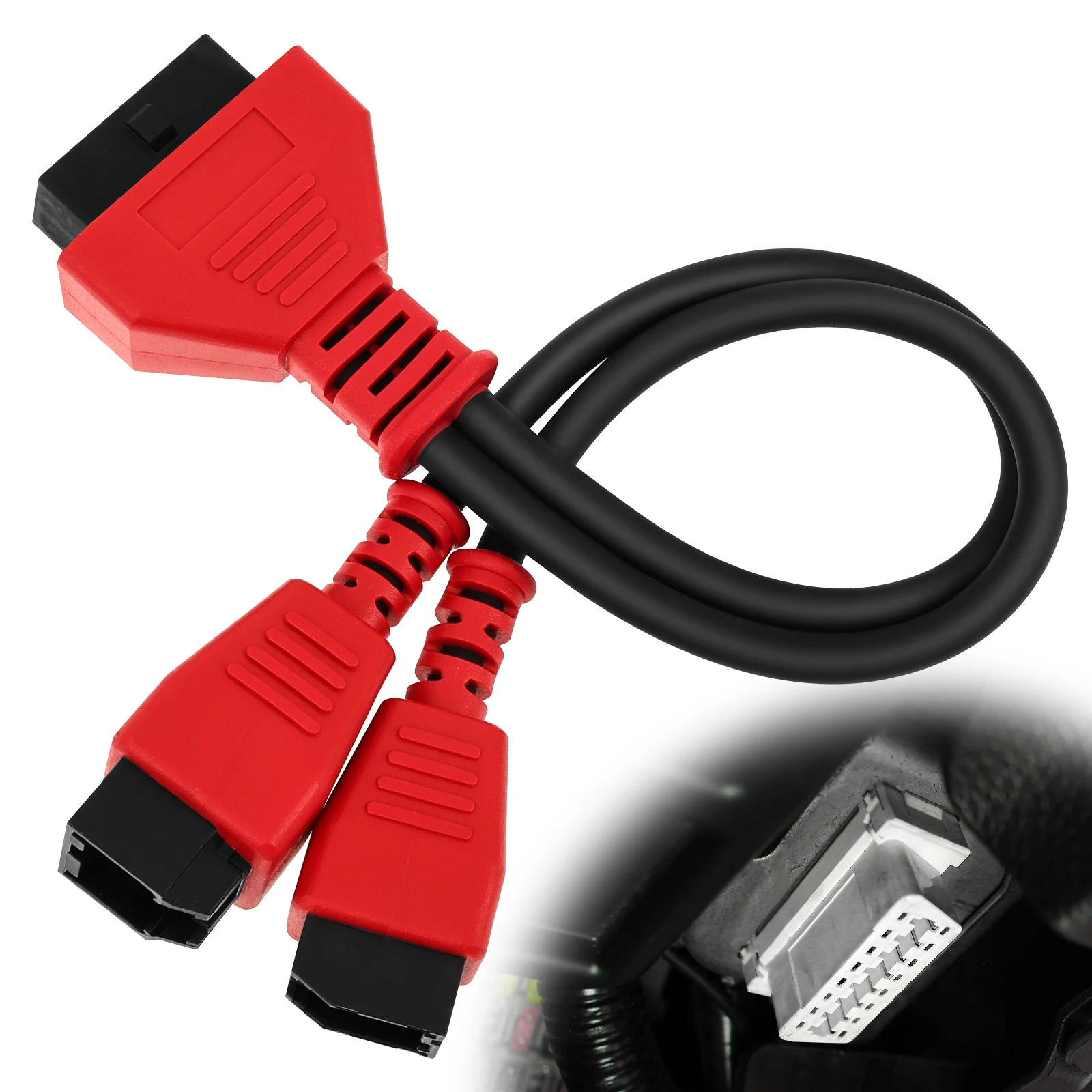 For Chrysler FCA 12+8 Adapter Connector Dagnostic Cable For Jeep For Dodge For Fiat Work on MaxiSys/Autel Maxisys /Launch X431V