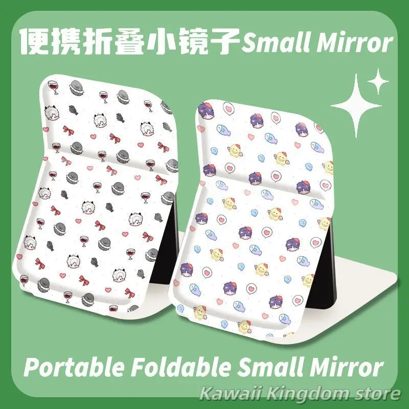 Love and Deepspace Rafayel Zayne Xavier Sylus Caleb Anime Cosplay Specchio Specchio pieghevole Specchio per il trucco portatile