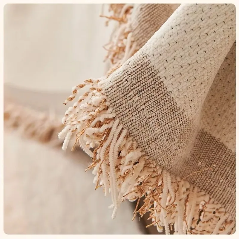 Non-Slip Modern Sofa Slipcover Geometric Pattern Scratch-Proof Machine Washable Breathable Polyester 180x130cm Year-Round Home