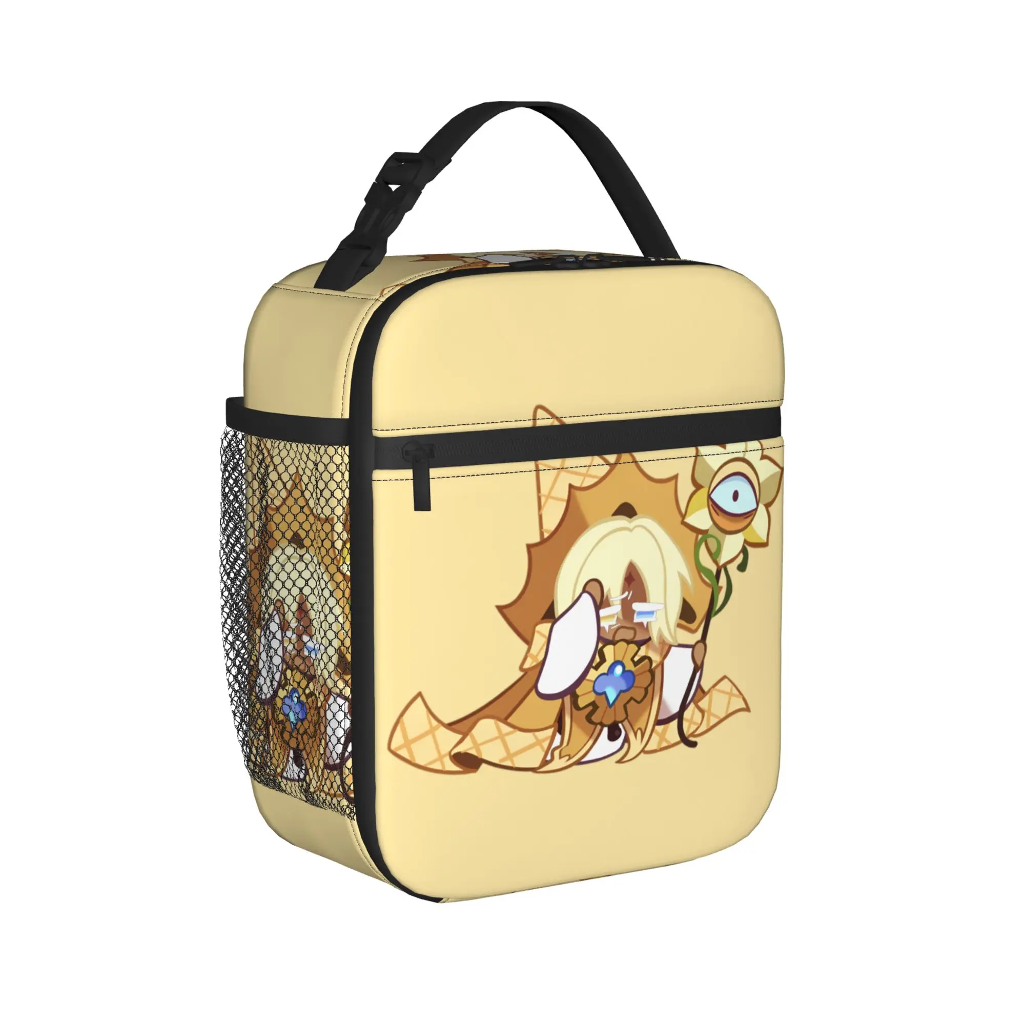 Cookies Run Kingdoms Thermal Insulated Lunch Bag for Work Cartoon Portable Food Bag Container Thermal Cooler Lunch Boxes