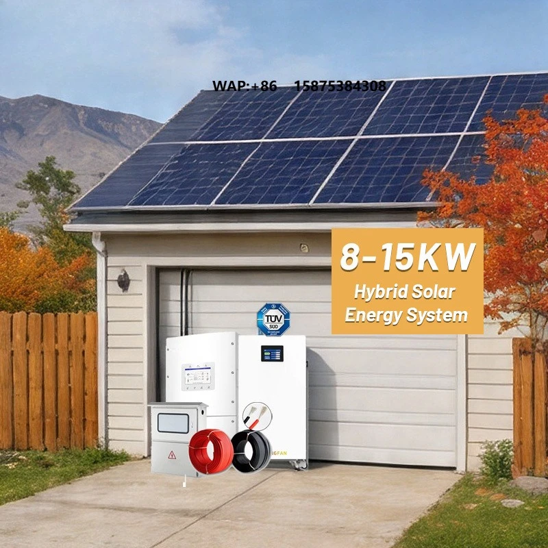 Complete Set Solar Energy Power Storage System 5000W 38KW 10KW  15KW Hybrid Solar Panel Electric Power Generation Kit