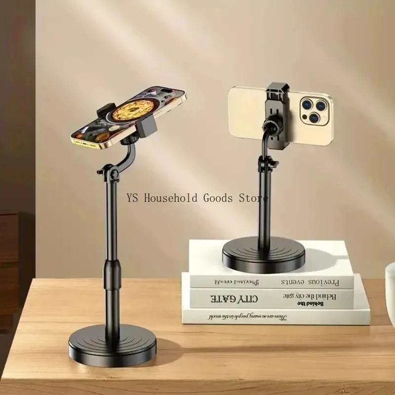 Suporte Multifuncional para Celular, Suporte para Transmissão Ao Vivo, Altura Ajustável, Suporte Telescópico Portátil para Celular