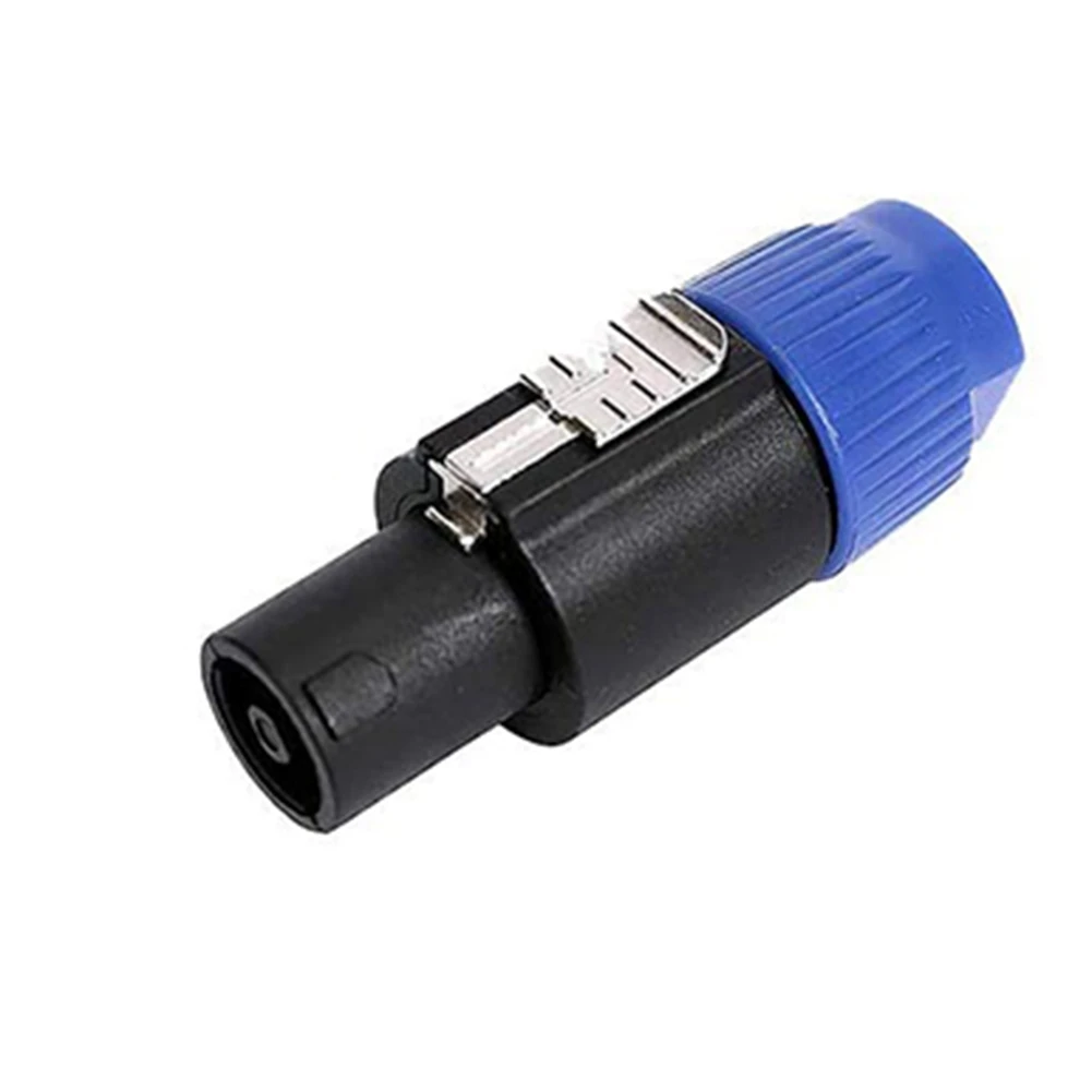 오디오 케이블 어댑터 커넥터, 4 극 오디오 스피커 플러그 트위스트 잠금, Speakon NL4FC, NL4FX, NLT4X 와 호환 가능, 8 팩