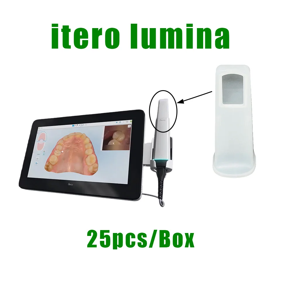 Disposable Protective Sleeves for iTero Lumina Dental Intraoral Scanner Hygiene Barrier Film Covers Oral Care Supplies 25Pcs/Box