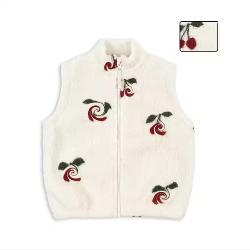 2026 KS Brand Winter Baby Girls Boys Lambswool Cherry Jackets Kids Clothes Boys Sequin Cartoon Outerwear Children's Coats 1-9Yrs - Image 25