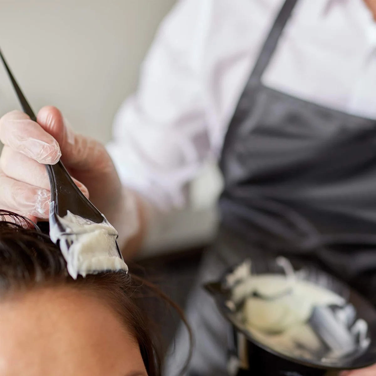 مجموعة أدوات تلوين الشعر مكونة من 15 قطعة، مجموعة صبغ الكل في واحد مع فرشاة توزيع وعاء الخلط ومشابك التقسيم متضمنة #6