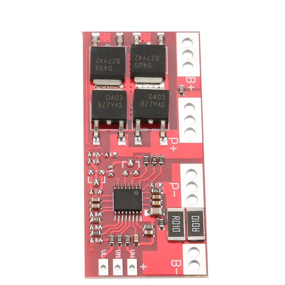 4 Series Li-ion Battery Charger Module 30A High Current with Automatic Activation Function Charging Board PCB 14.4V 14.8V 16.8V