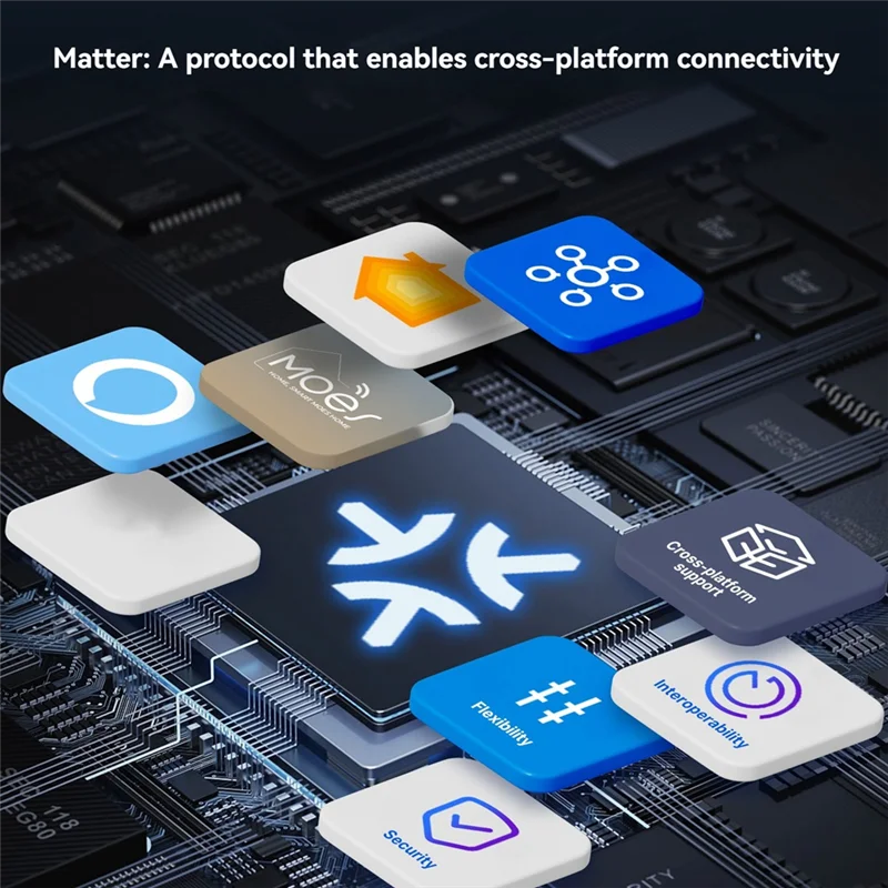 

A33T-Tuya Matter Wi-Fi умный переключатель версия ЕС кнопка выключателя света работает с Alexa/Google Home/dom/Smartthings