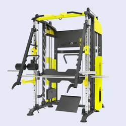 Mutli Function Station Fitness Equipment CE Gym Multi Smith machine/Power rack/Cable crossover Multi-Function trainer