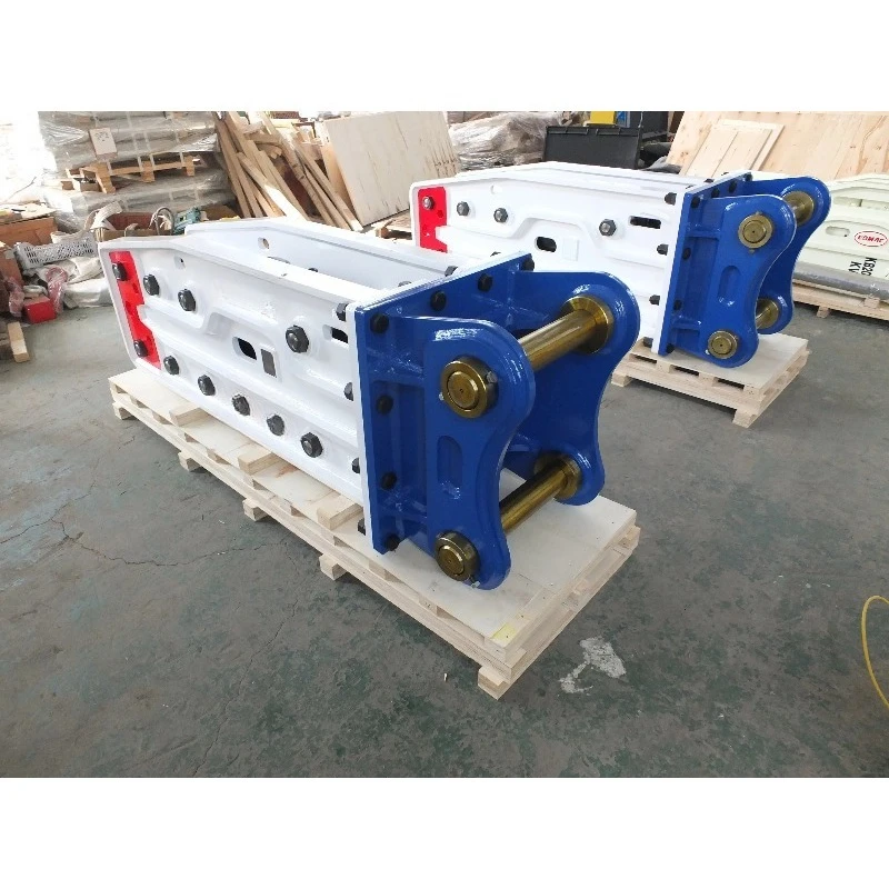 2900kgs Korea Demolition Jack Hammer Hydraulic Round Pile Circuit Demo Rock Bead Breaker Machine Chise155mm for 30 Ton Excavator