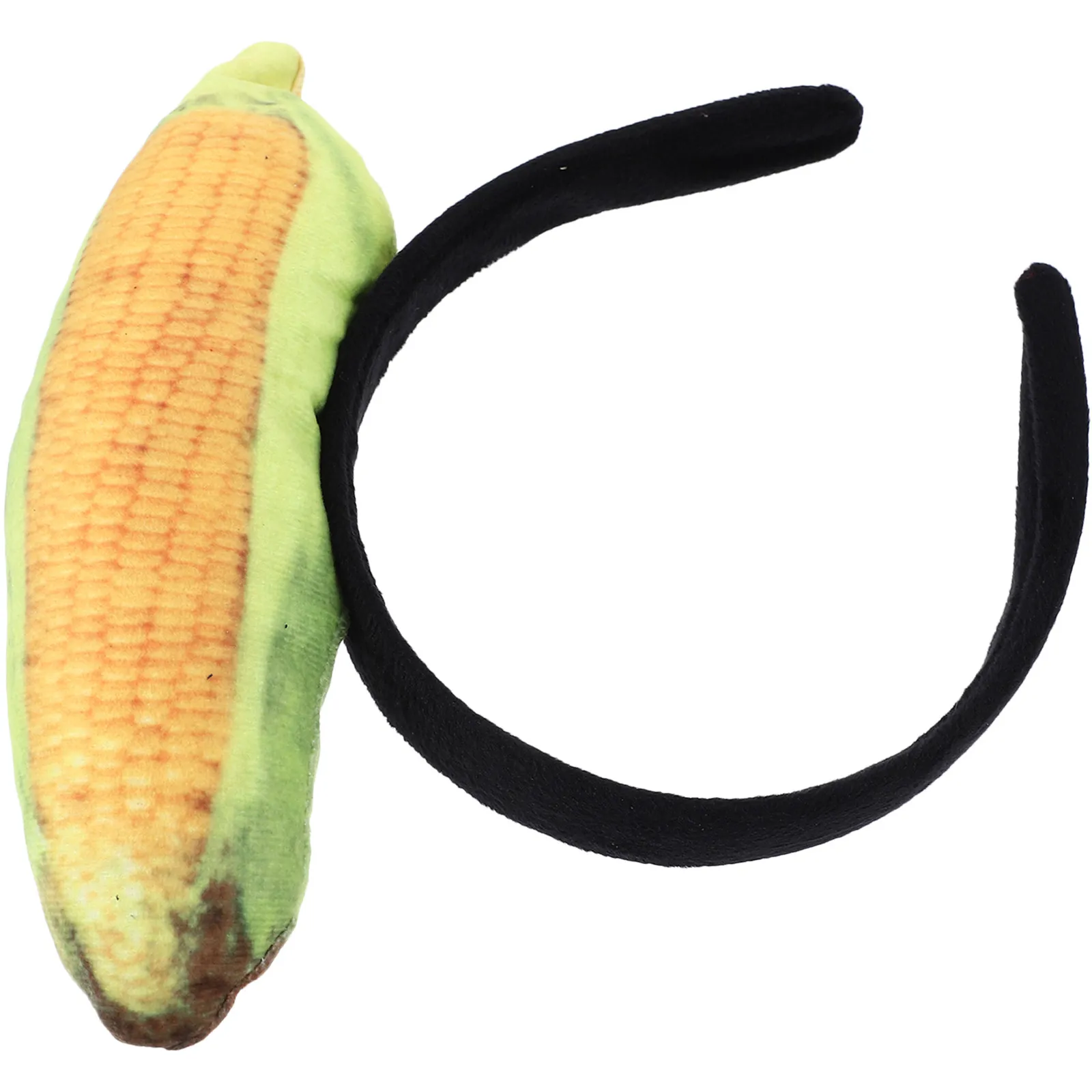 

Corn Headband Cute Vegetable Hairband Soft Comfortable for Face Washing Makeup Styling Adult Children Hair Accessories Corn