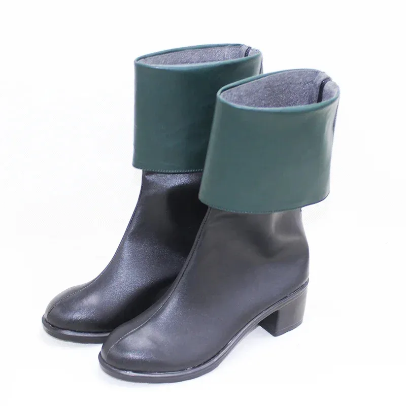 

25COSKatsuragi Misato обувь для косплея EVA ботинки для косплея обувь из искусственной кожи Хэллоуин карнавальный реквизит на заказ