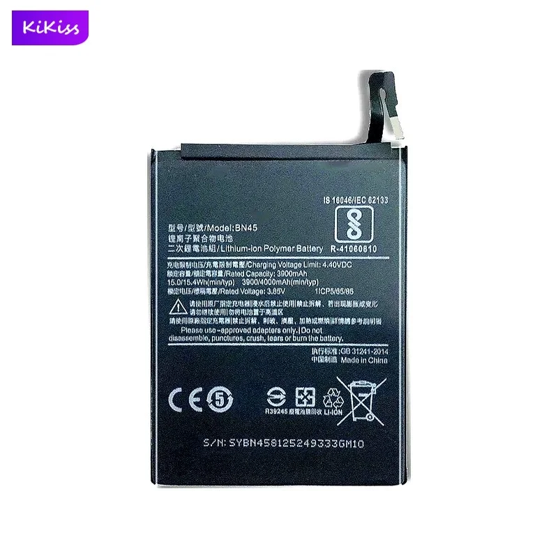 BN45 Mobile Phone Battery For Xiaomi Redmi Note 5 Note5 BN45 4000mAh Real Capacity
