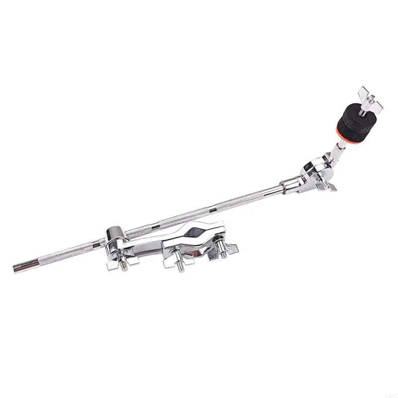 

U1JC Drum Extension Clamp Metal Drum Clamp Holder Stand Drum Clamp Extension Clip Cymbal Drum Arm Stand Holder with Felt Pad