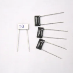 10PCS HVR82MZ0704 glass glazed chip resistor33KJ2G1G Ohm 1000M microphone specific 0.5W high-voltage resistor