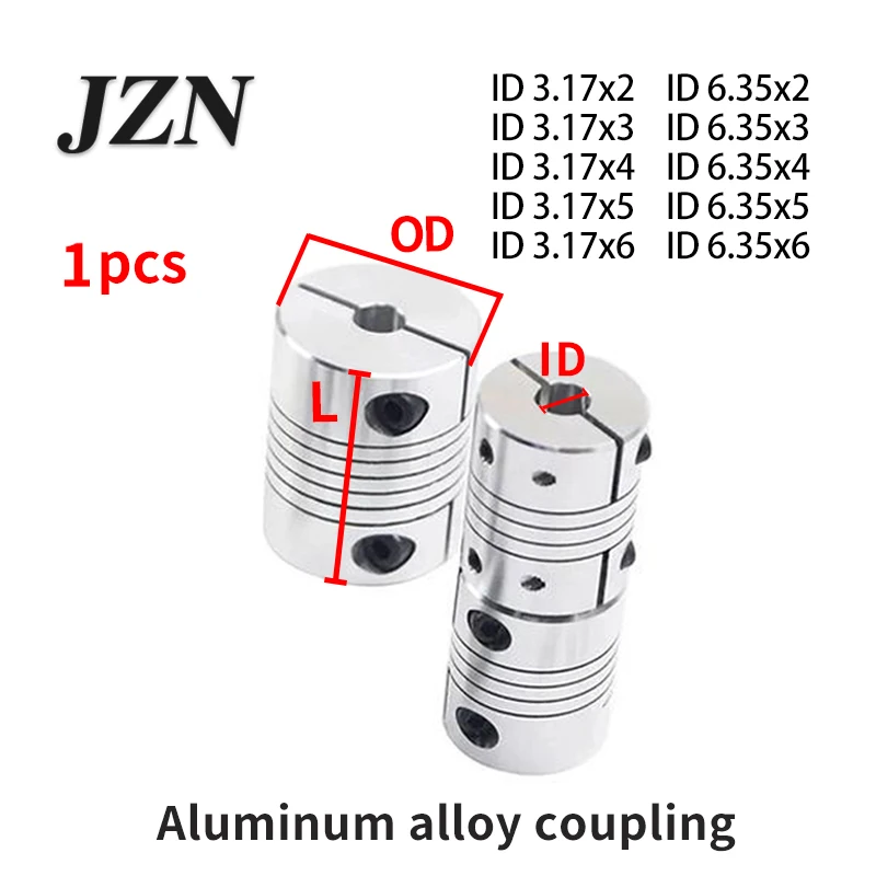 1Pcs D16L20 Aluminu…