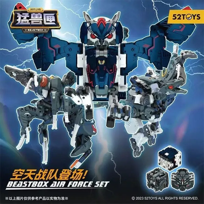 

In Stock 52TOYS Original BEASTBOX AIR FORCE SET Action Figure Toys for Boys /Girls /Kids /Christmas Gift Collectible Model