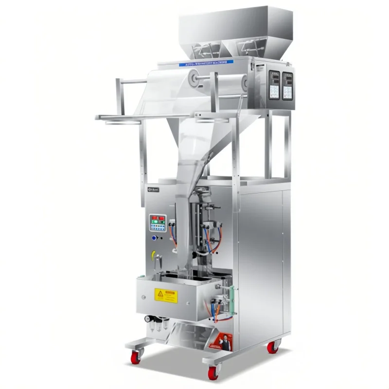 Best-selling Automatic Multi-functional Cookie Popcorn Bags Machine Sealed Vertical Nitrogen Gas Potato Chip Machine Electric