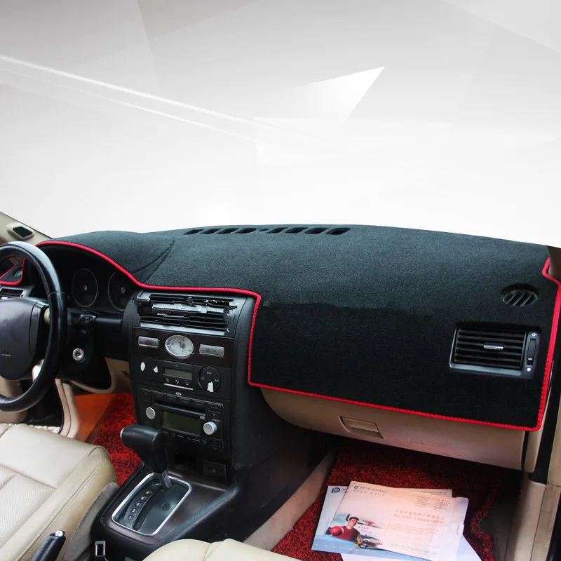 

Автомобильные аксессуары для Ford Mondeo MK3 2000 2001 2002 2003 2004 2005 2006, коврик для приборной панели, анти-УФ-солнцезащитный козырек для приборной панели, Стайлинг ковра