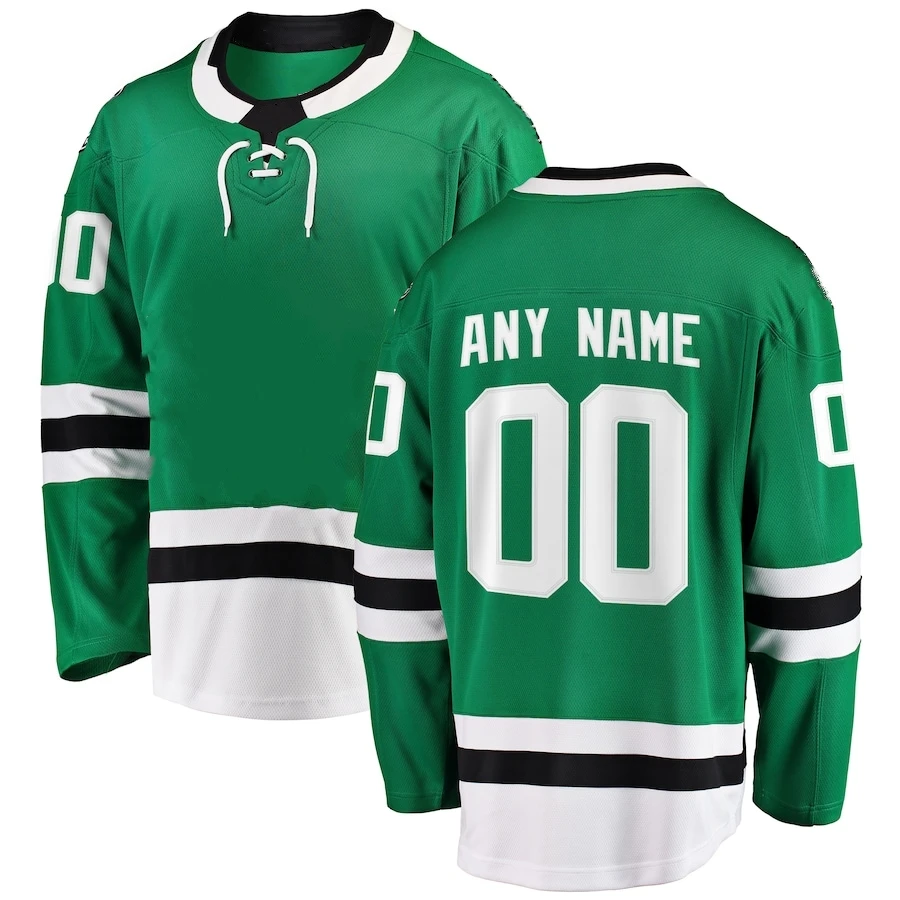 

Hot Sale Stitched Dallas Hockey Jersey Name No. 14 Jamie Benn 53 Wyatt Johnston Ice Hockey Uniform Sport Sweater