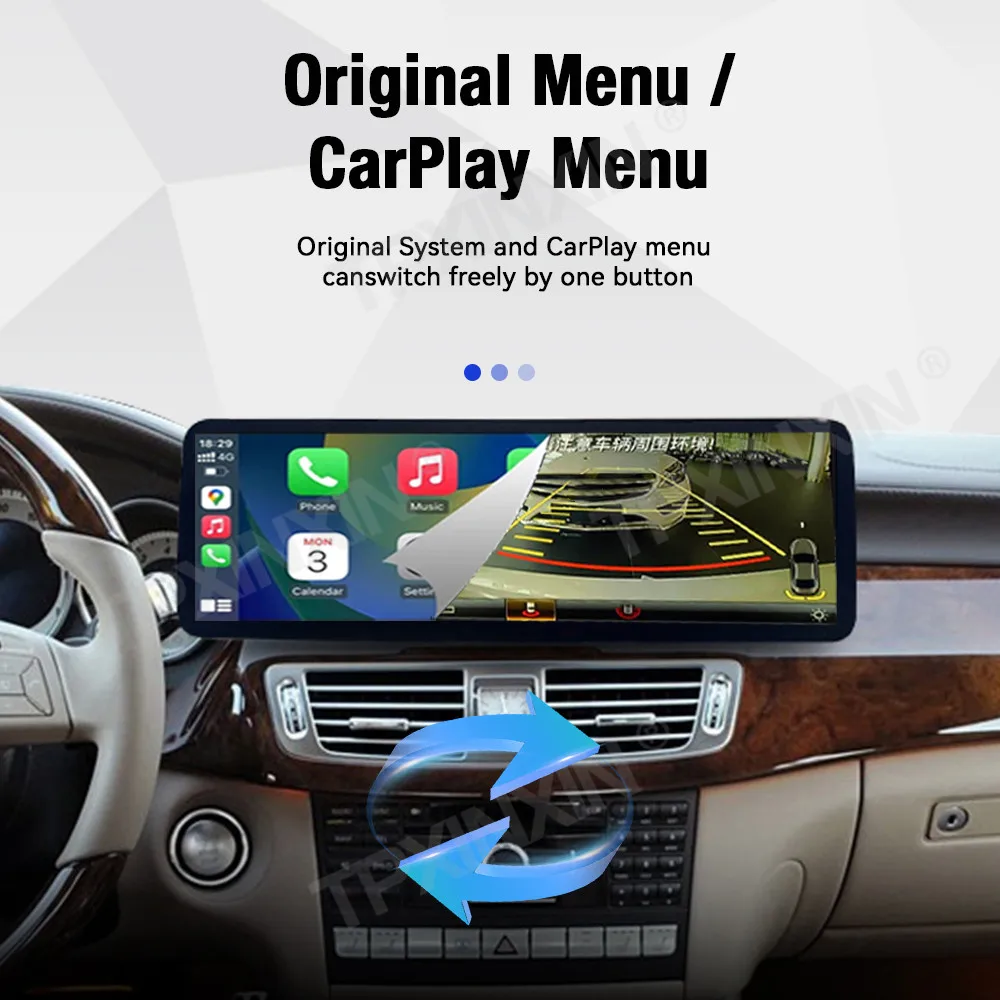 Linux 14.9" Screen For Mercedes Benz CLS 2010-2011 Car Radio Multimedia Player Navigation GPS Stereo Android Auto Carplay view 3