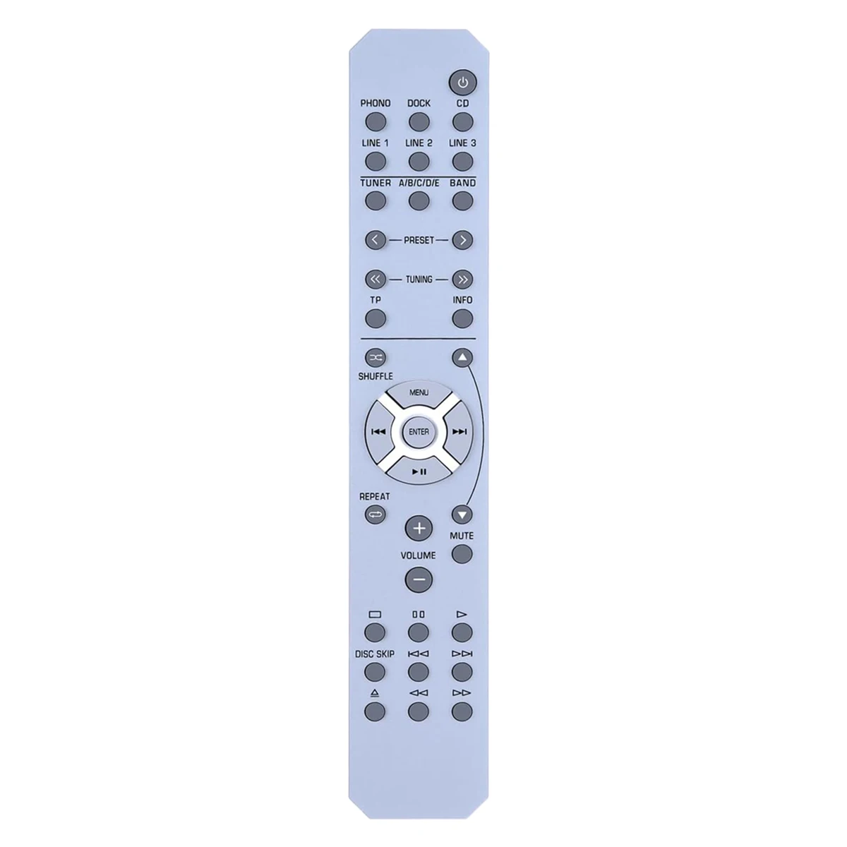 New RAS5 WV50010 Replacement Remote Control For Yamaha AS300 A-S300 A-S300BL AS500 A-S500 A-S500BL AS500BL