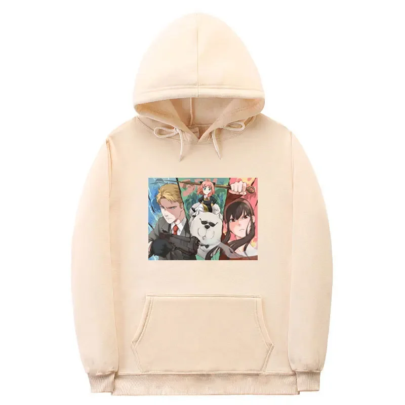 Spy X Family Anime Printed Women's Hoodie Sports Fashion Urban Street Clothing Simple Creative Loose Youth Popular Leisure