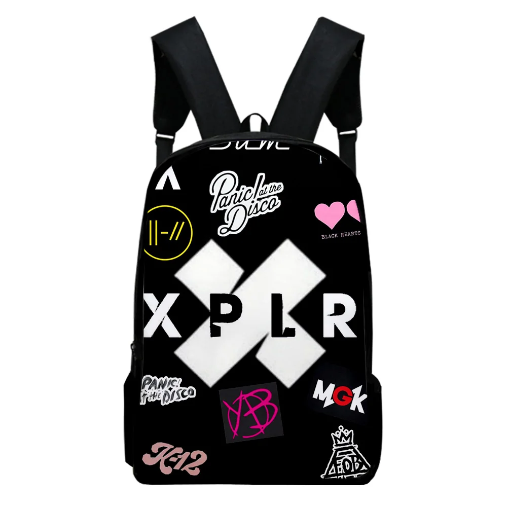2026 Harajuku Sam And Colby XPLR Student School Bags Notebook Backpacks 3D Printed Oxford Waterproof Boys/Girls Trendy Travel