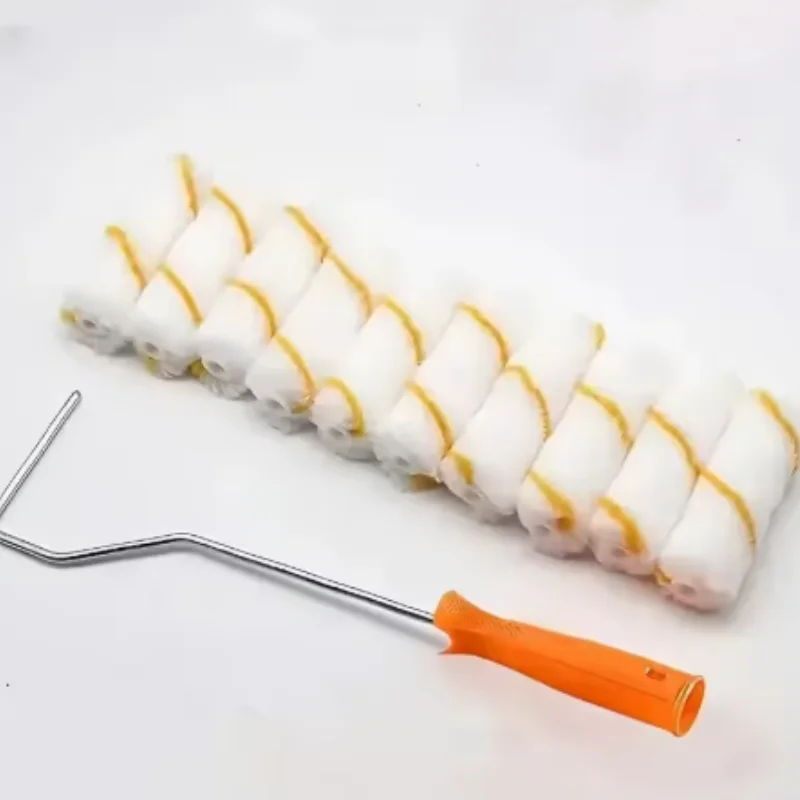 11-teiliges Farbroller-Set: Erhalten Sie professionell aussehende Wände mit 4-Zoll-Rollen und Abdeckungen, für Hotels/Restaurants/Gewerbe