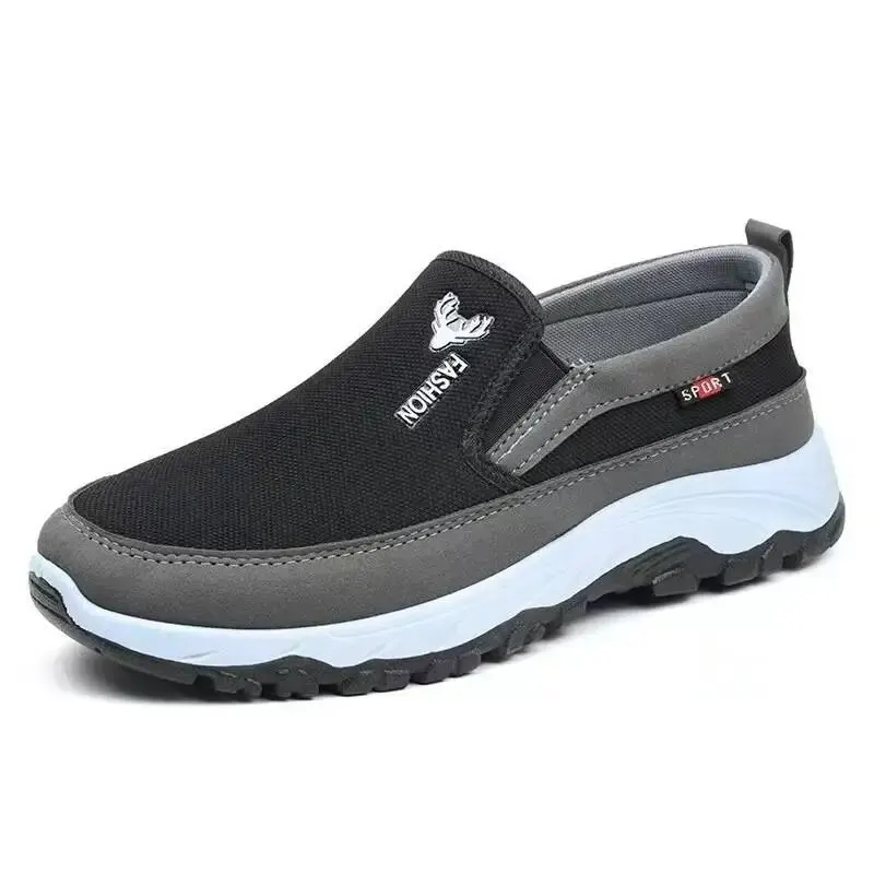 Men\'s Casual Shoes Non-slip Soft Sole Comfortable Men\'s Shoes Men\'s Breathable Deodorant Sports Shoes Non-slip Driving Work Shoe
