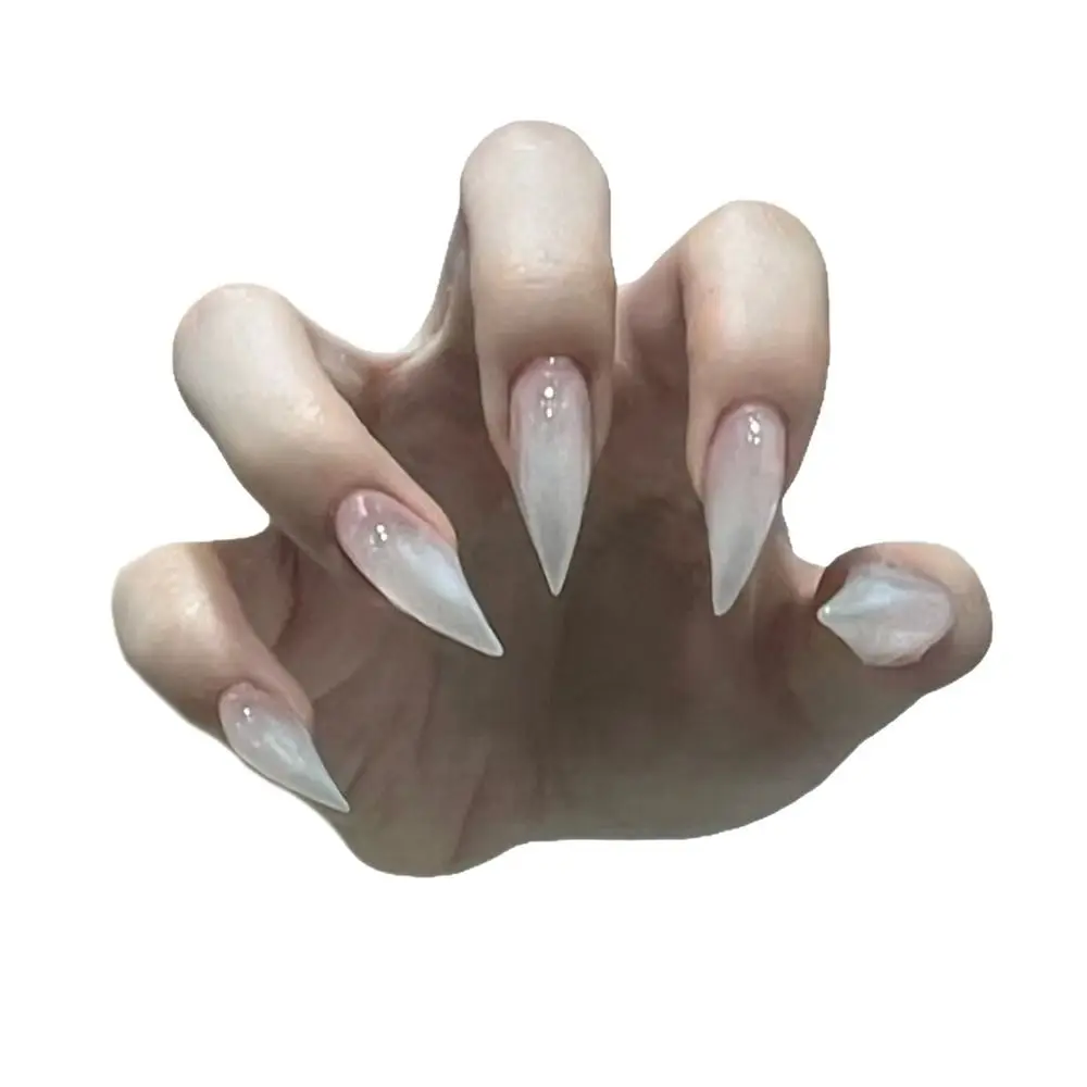 10 قطعة فن الأظافر النهائي اليدوية التنين درع النسر والقط مخلب اضغط على الأظافر كاذبة لتقوم بها بنفسك بناء سريع نصائح الأظافر الكاملة #4