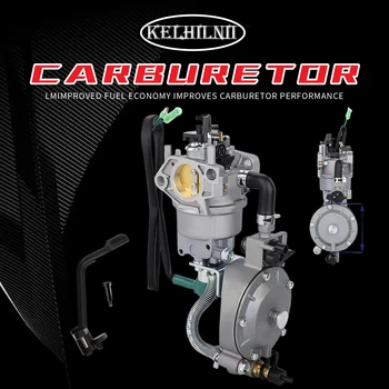 GX390 188F Dual Fuel Fuel Carburetor LPG & CNG Conversion Kit For Honda GX340 GX420 4.5KW-6.5KW 11 13 15HP Predator 7000 Generator