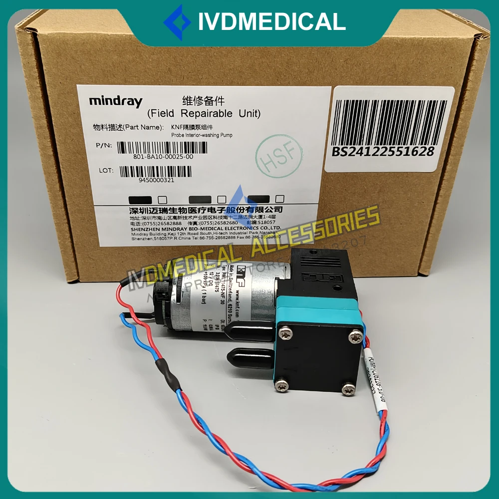 Original Mindray BS600 BS620 BS460 BS480 BS490 BS800 BS820 BS800M Waste Pump Vacuum Pump Rotation Pump