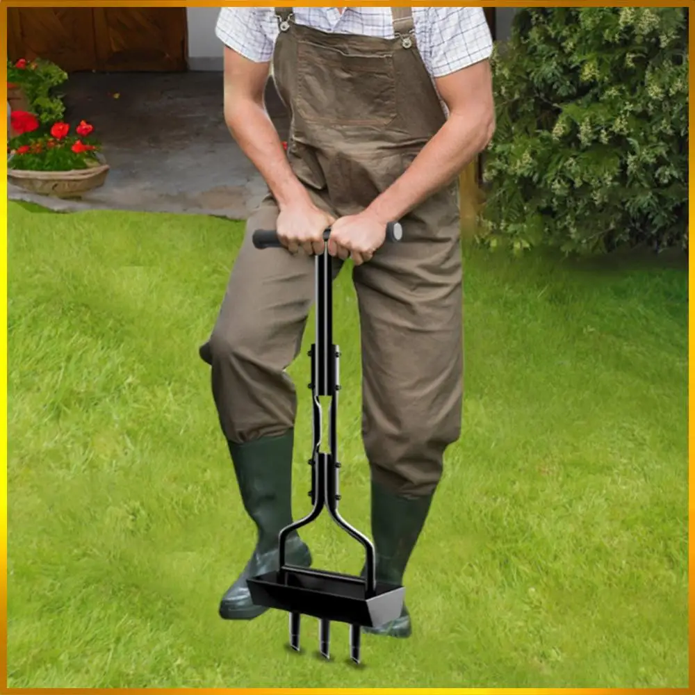 

Ручной аэратор для газона, аэратор для газона, садовый инструмент с инструментом для чистки, инструмент для аэрации травы, аэрация травы, садовый инструмент для садоводства