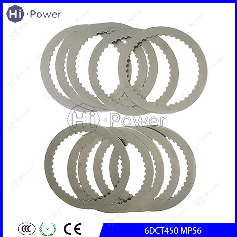 

6DCT450 MPS6 Automatic Transmission Clutch Steel Plate for Audo Ford Mondeo & for Focus 6-Speed DSG Car Gearbox Disc Kit