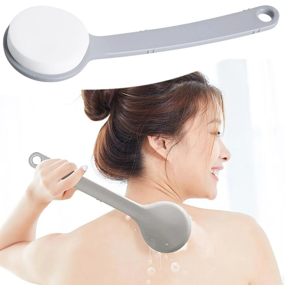 for Bathroom Exfoliating Skin Cleaning Shower Brush Back Scrubber Bathing Tools Bath Sponge