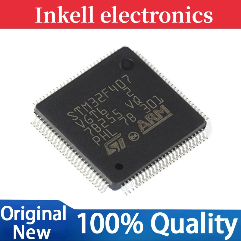 

100% New STM32F407VGT6 LQFP100 Chipset Integrated circuit electronic components