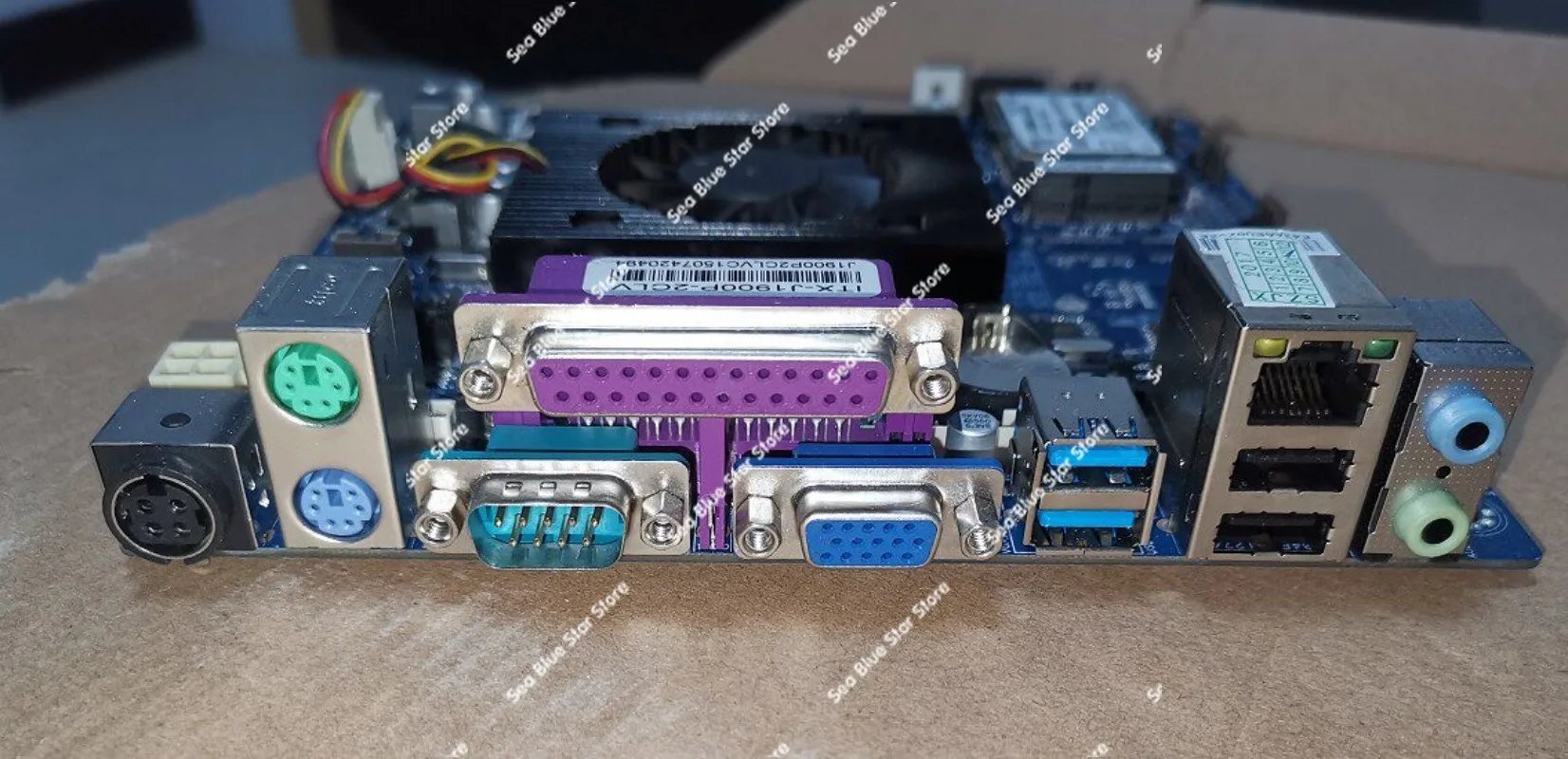 ITX-J1900P-2CLV Industrial Board All-in-one Machine Cash Register Main Board DDR3 Memory,  Second-hand Disassembly Main Board