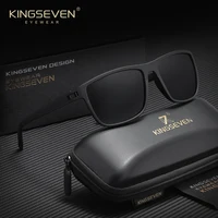 Marca KINGSEVEN, gafas de sol originales de moda rectangulares UV400 polarizadas para mujeres y hombres, gafas de ciclismo TR90, gafas de conducción informales