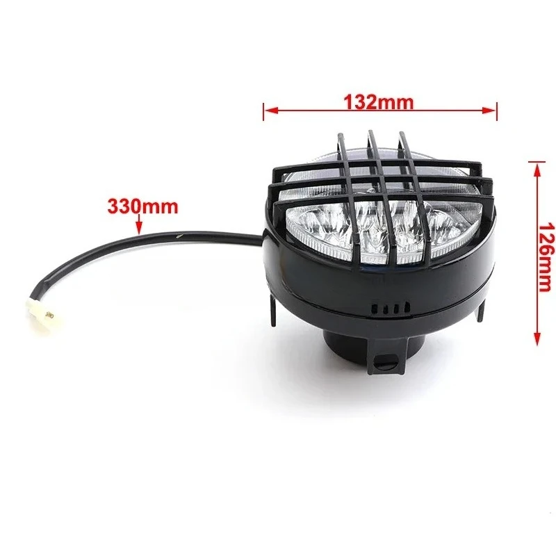 Przedni reflektor lampa reflektor montaż dla GY6 50cc-125cc motocykl Zuma motocykl elektryczny skuter Honda zoomer — zdjęcie 3