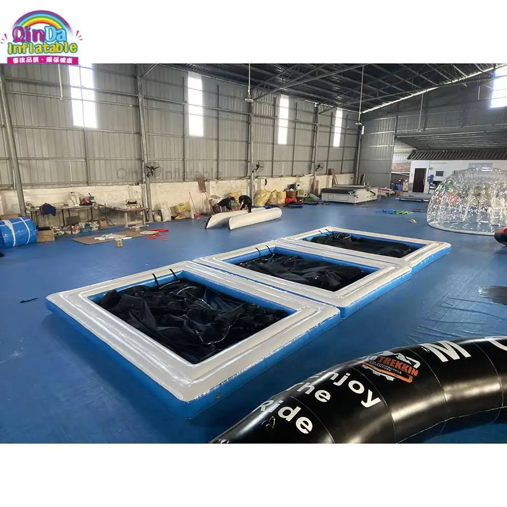 

Customized Design Inflatable Ocean Games Pool Inflatable Yacht Boat Pool