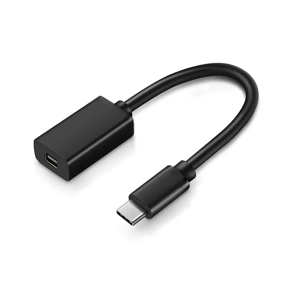 Nku USB-C na Mini DP konwerter USB 3.1 typ C Thunderbolt 3 na Mini DisplayPort 4K60HZ kabel adaptera do laptopa Macbook Pro