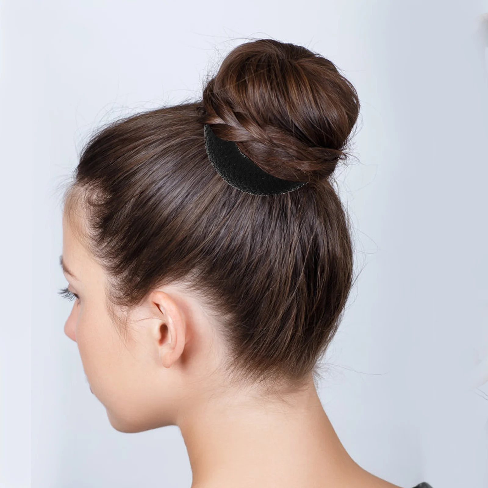 

12Pcs Thick High Elastic Hair Bands Elastic Hair Tie Ponytail Holder Bun Maker for Women Stretchable Ponytail Holder