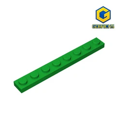 Gobricks-bloques de construcción MOC para niños, placa creativa 1x8, Compatible con 3460 puntos, elementos técnicos, juguetes 2022